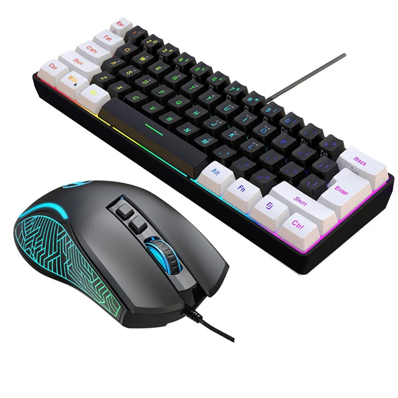 Gaming Keyboard And Mouse For Xbox - Zestaw Klawiatura i Mysz 60% do