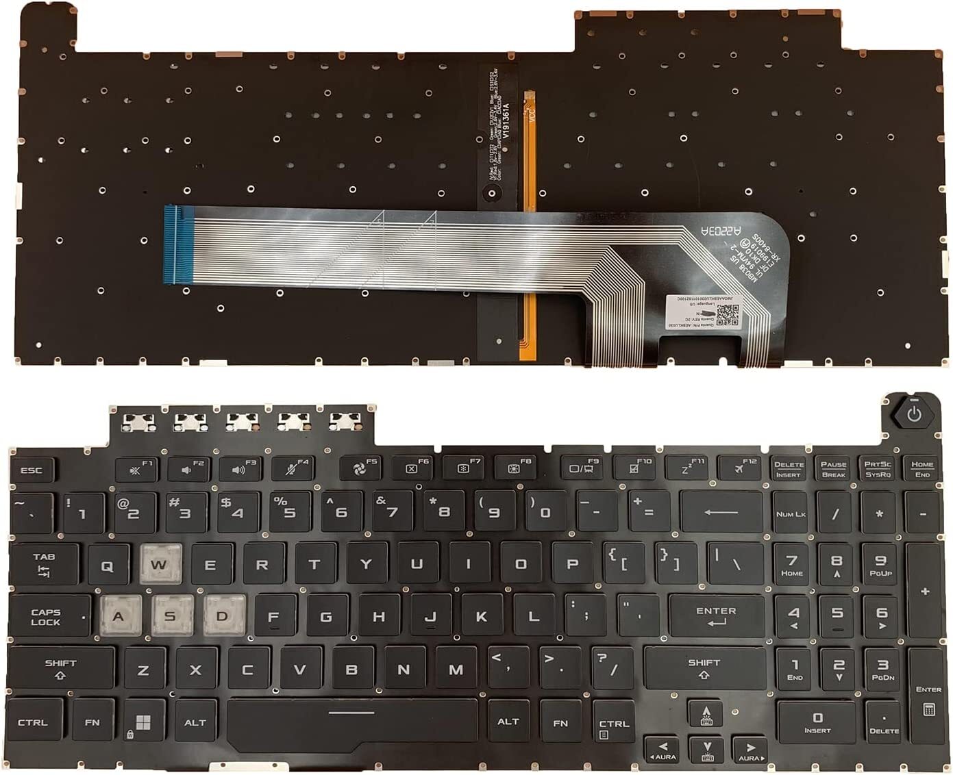 Gaming Keyboard Asus - Nowa klawiatura z podświetleniem LED do