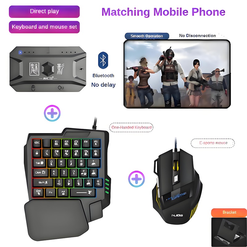 Gaming Keyboard And Mouse For Xbox - Konwerter do gier na telefon komórkowy