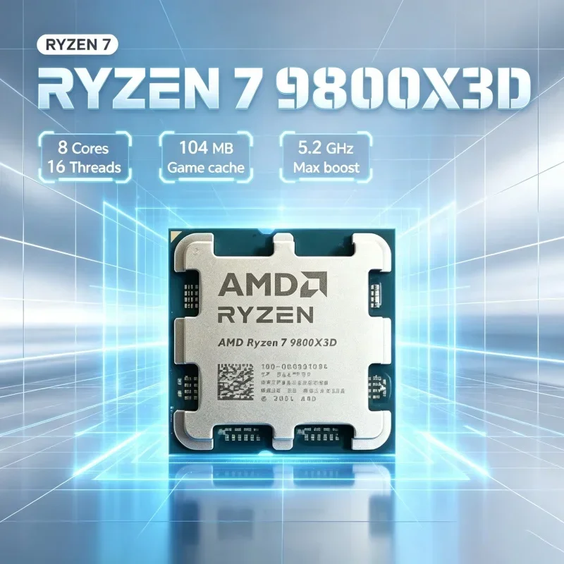 Amd Cpu Ryzen 7 - Wysokowydajny procesor AMD Ryzen 7 9800X3D