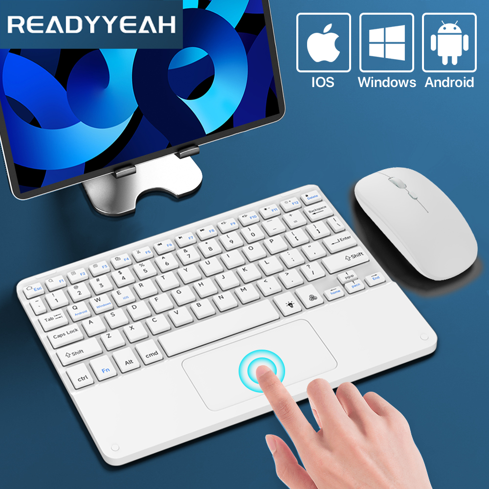 Gaming Keyboard Mechanical Wireless - Touchpad Bezprzewodowa klawiatura i mysz Klawiatura