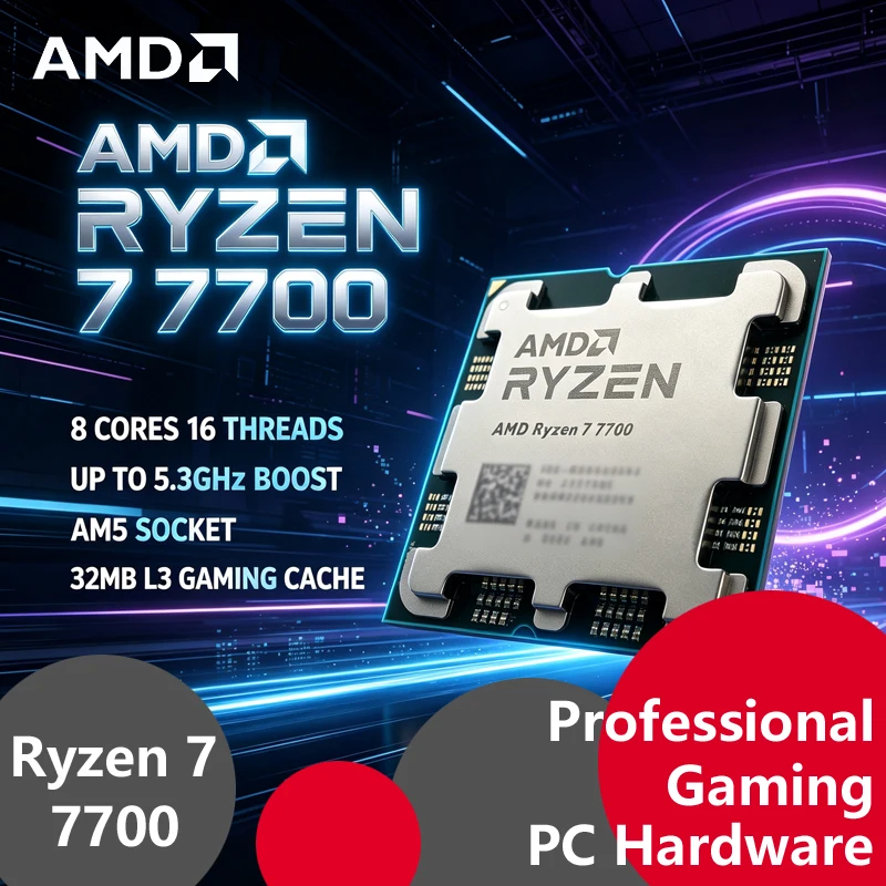 Amd Cpu Ryzen 7 - Procesor AMD Ryzen 7 7700 Unlocked