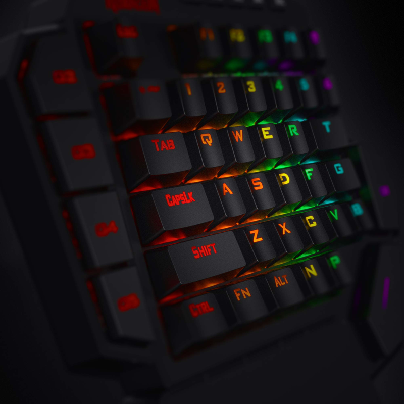 Redragon K585 DITI jednoręczna – Gaming Keyboard Half recenzja i cena