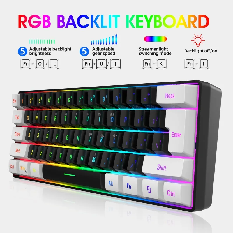 Zestaw Klawiatura i Mysz 60% d – Gaming Keyboard And Mouse For Xbox recenzja i cena
