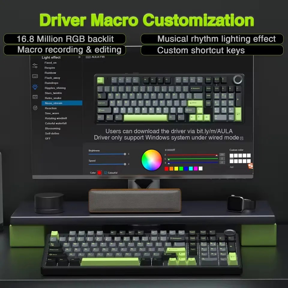 Mechaniczna klawiatura do gier – Gaming Keyboard Hot Swappable recenzja i cena