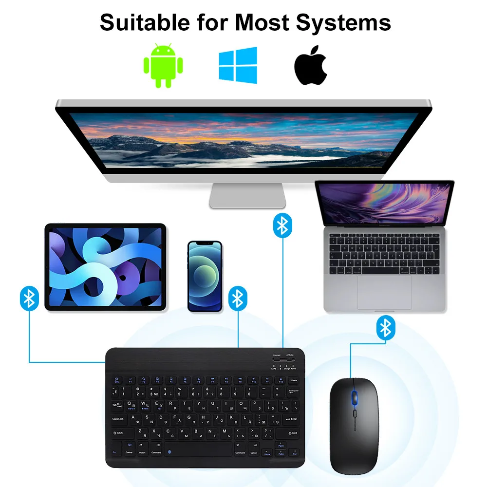 Nowa bezprzewodowa klawiatura  – Gaming Keyboard Mechanical Wireless recenzja i cena