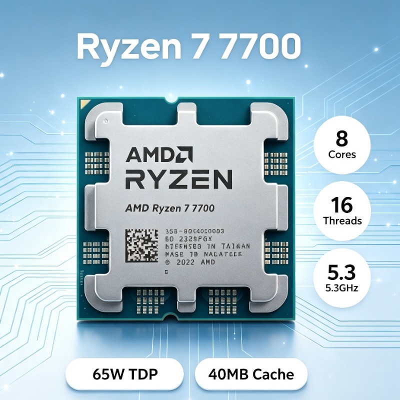 Procesor AMD Ryzen 7 7700 8C16 – Amd Cpu Ryzen 7 recenzja i cena