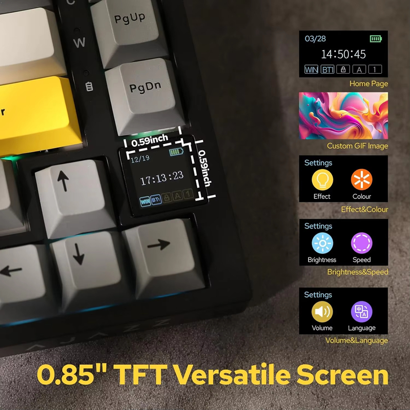 Klawiatura mechaniczna do gier – Gaming Keyboard Mechanical Wireless recenzja i cena