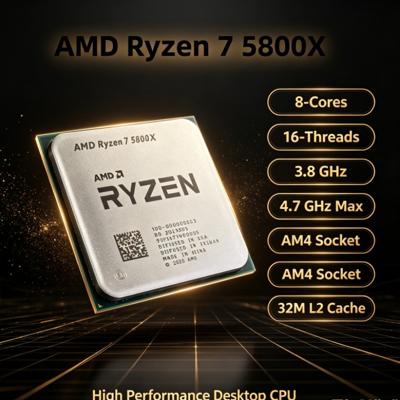 AMD Ryzen 7 5800X R7 5800X Pro – Amd Cpu Ryzen 7 recenzja i cena