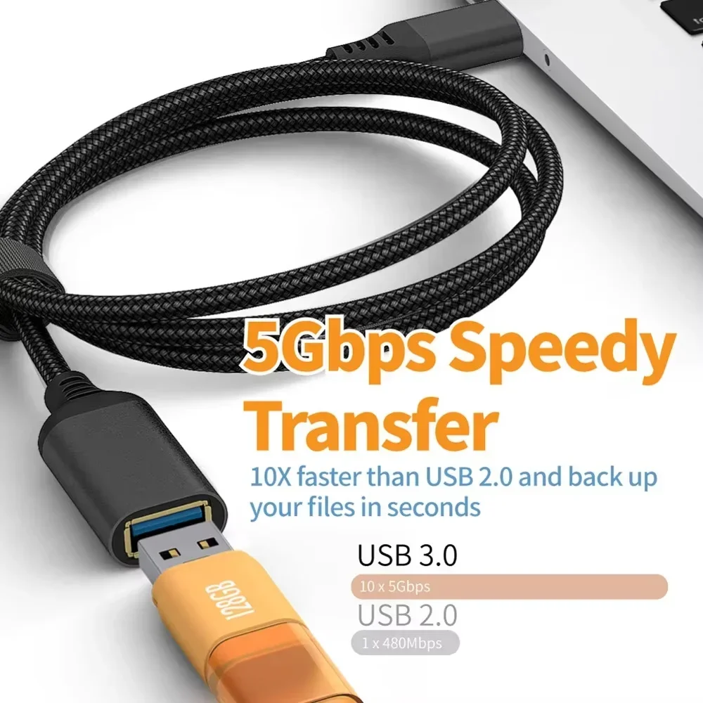 Kabel USB 3.0 o długości 0,5/1 – Coiled Usb Cable recenzja i cena
