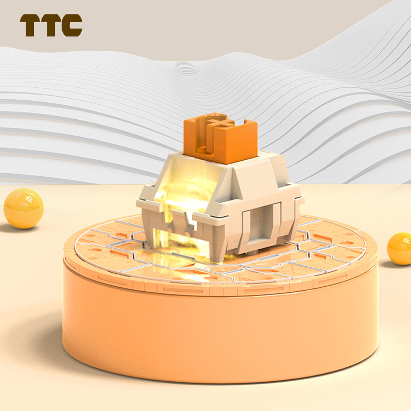 Przełącznik liniowy TTC Flame  – Gaming Keyboard Hot Swappable recenzja i cena