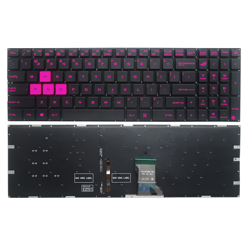 GZEELE angielski US podświetla – Gaming Keyboard Asus recenzja i cena