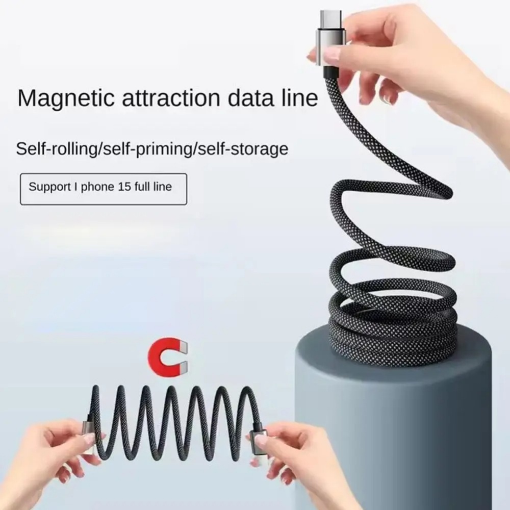 Kabel USB-C do szybkiego ładow – Coiled Usb Cable recenzja i cena