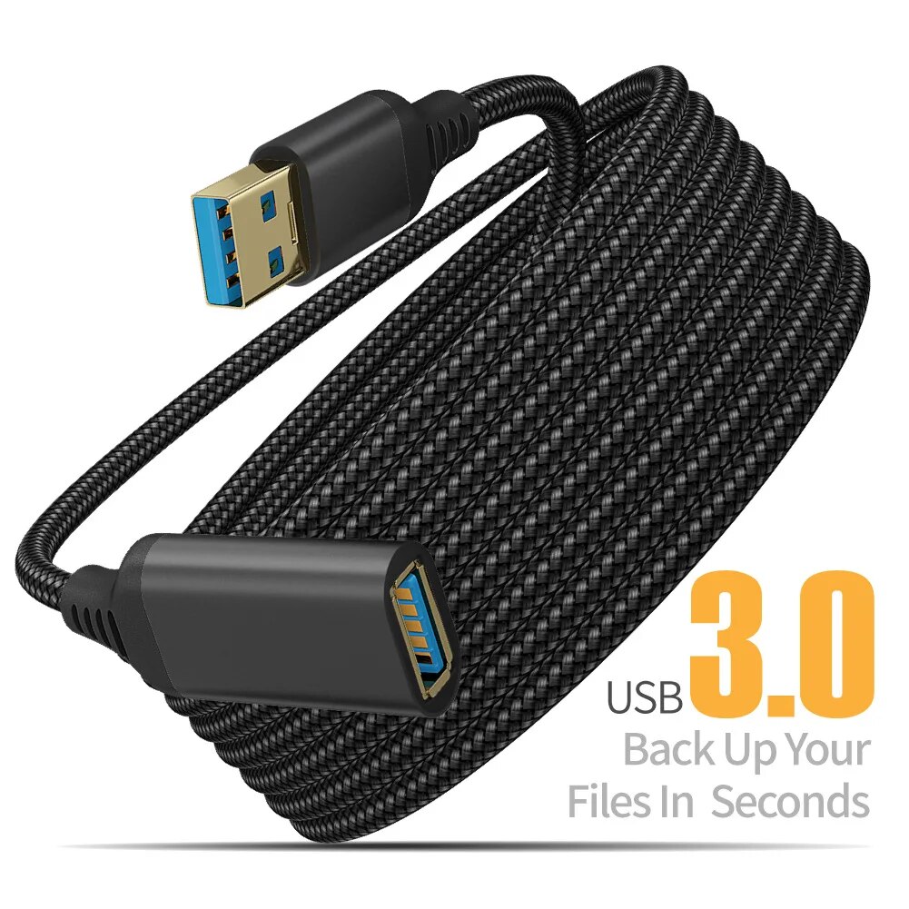 Przedłużacz USB 3.0 w nylonowy – Coiled Usb Cable recenzja i cena