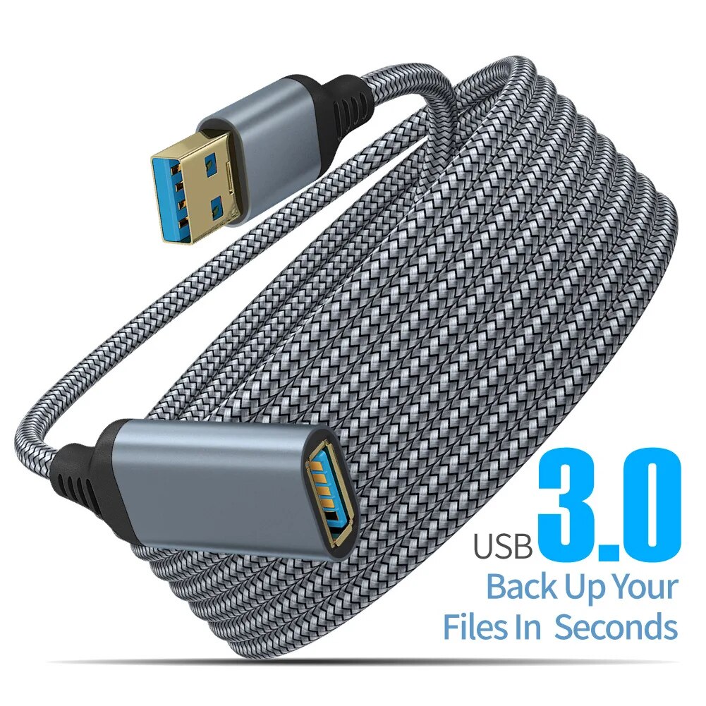 Przedłużacz USB 3.0 w nylonowy – Coiled Usb Cable recenzja i cena