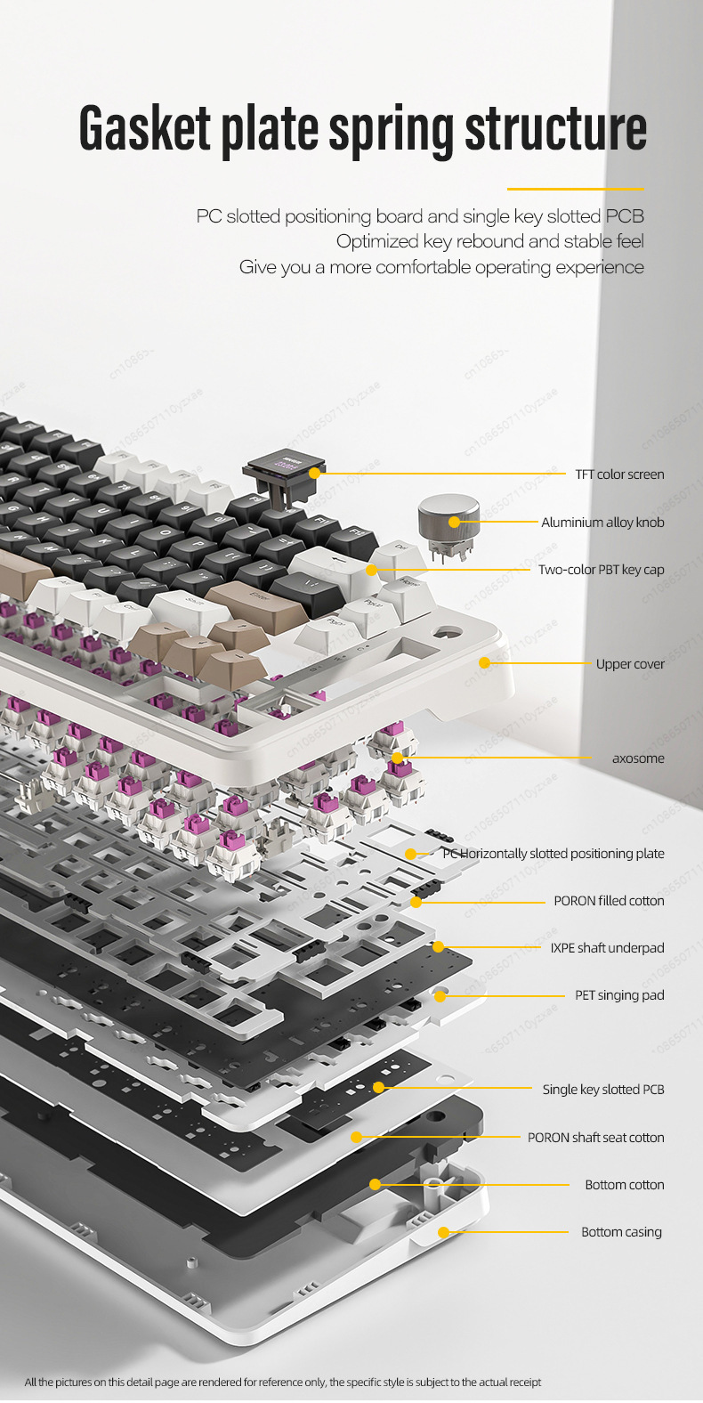 Nowa klawiatura mechaniczna AL – Gaming Keyboard Hot Swappable recenzja i cena