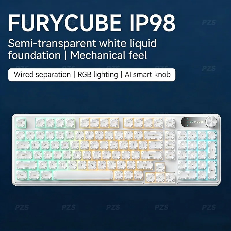 FURYCUBE IP98 Przewodowa Klawi – Gaming Keyboard Ip98 recenzja i cena
