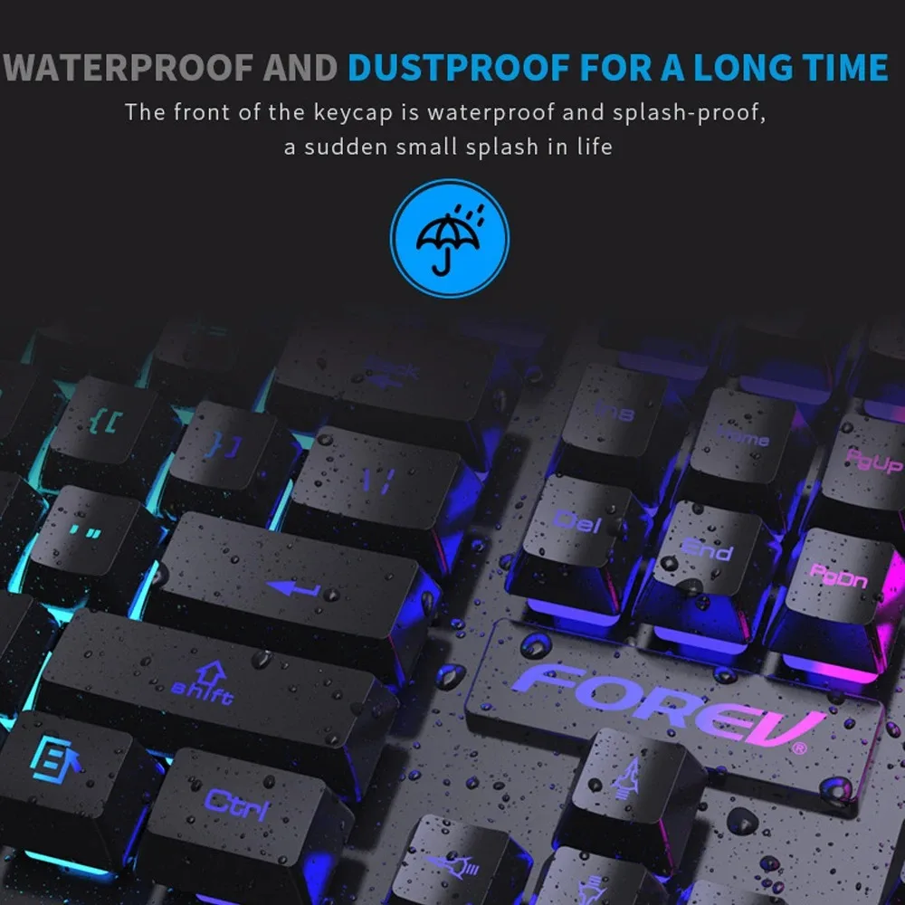 104-klawiszowa podświetlana me – Gaming Keyboard And Mouse For Xbox recenzja i cena
