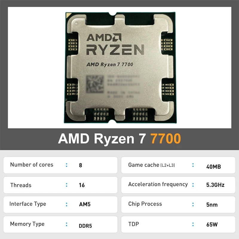 Procesor AMD Ryzen 7 7700 Unlo – Amd Cpu Ryzen 7 recenzja i cena