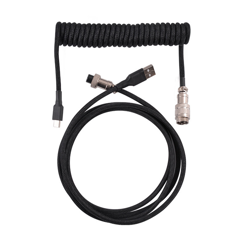 Kabel spiralny do klawiatury m – Coiled Usb Cable recenzja i cena