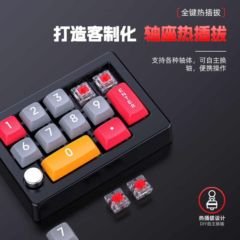 Prawdziwa mechaniczna klawiatu – Gaming Keyboard Hot Swappable recenzja i cena
