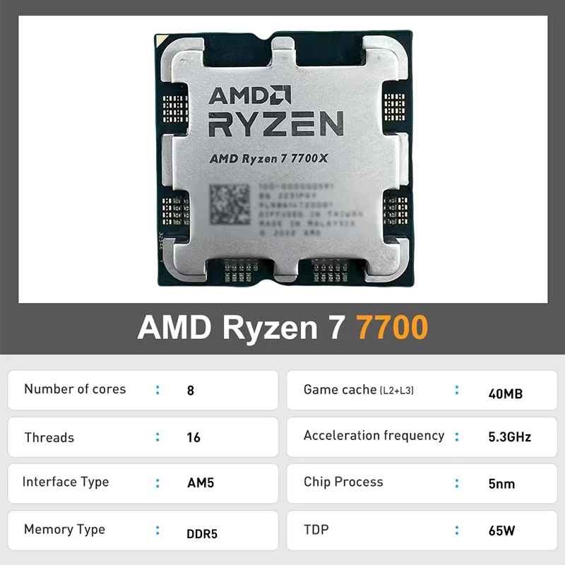 AMD Ryzen 7 7700 8-rdzeniowy 1 – Amd Cpu Ryzen 7 recenzja i cena
