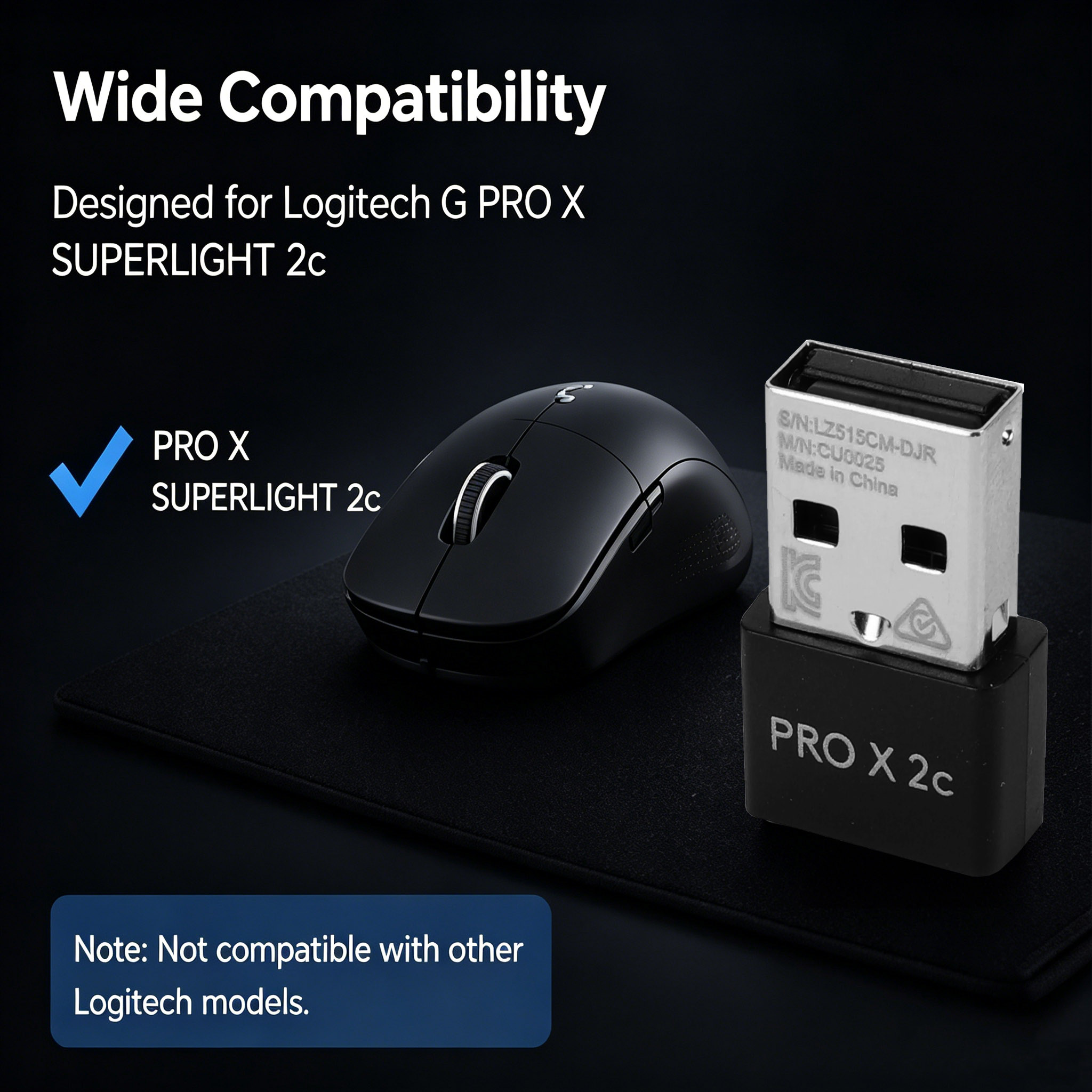 Wygodny odbiornik kompatybilny – Logitech Mouse G Pro X Superlight recenzja i cena